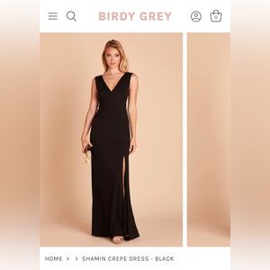 Birdy Grey Elegant Black Maxi Dress